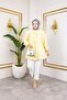 Women's Buttoned Tie-Up Yellow Shirt - 3