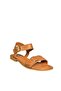 U944834003 Tan Genuine Leather Women's Sandals - 5