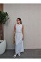 Kraşlı Zero Sleeve Skirt Suit - 4