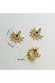 Evil Eye Bead Jewelry Piece – Blue Zircon – 22X24 mm Jewelry Accessory – Handmade Jewelry Material - 4