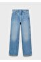 Straight-cut high-waist jeans - 3