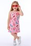 3 Pieces Summer Printed Lycra Girl's 3-Piece Dress - 4