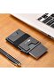 Smart Mechanism Minimalist Carbon Fiber Case Rfid Protected Wallet Credit Card Holder 15 Card Capacity Card Holder Black - 8