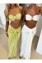 Green Sydney Seashell Lace Skirt Double Suit - 3