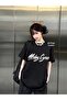 Black Miley Cyrus the Eras Tour Front/Back Printed Oversize Unisex T-Shirt - 2
