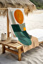 Adult Unisex 70X150Cm Summer Patterned Beach Towel - Bath Towel - Sea Towel - 3