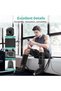 foot massager, compression and heat, 6 programs, adjustable, portable - 5