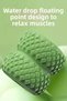 18 Wheel Massager – Adjustable Width and Ergonomic Design Relaxing - Green - 5