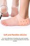 2-Pack Silicone Heel Protector Shirts |   Insole Comfort Socks |   Soft Flexible Heel Covering - 3