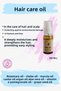 Reduces Frizz, Breakage, and Fraying, Moisturizing, Lengthening Hair Care Oil - Hair Oil - 50 ml