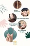 3-Pack Hair Care Brush, Hair Scalp Massage Shampoo Comb, Shower Brush Silicone Hair Massage Comb - 4