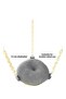 Cockatiel Round Bagel Swing Double Sided Swing Toy Yellow Dark Gray - 2