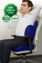 Visco Office Chair Cushion Set Orthopedic Lumbar and Sitting Support Comfort Pillow for Office - 7