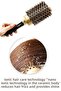 53 Mm-Lom1144 Nano Technology Ceramic Ionic Thermal Blow Dry Hair Brush, Natural Bristle Teeth, Professional - 5
