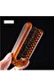 Lom1291 Bag Type Foldable Hair Opening Comb Brush – Amber - 4