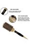 43 Mm-Lom1143 Nano Technology Ceramic + Ionic Thermal Blow Dry Hair Brush, Natural Bristle Tooth, Professional - 3
