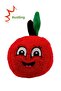 Squeaky Plush Apple Dog Toy Red Soft Dog Playmate