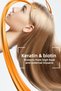 Keratin Renewing Conditioner Renewing Conditioner Coloured and Damaged Hair Care Cream 350ml - 2