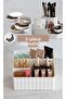 3 Piece Cosmetic Organizer Makeup Organizer Set - Brush Holder Pen Holder Jewelry Box