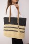 Multi-Colored Straw Hand-Knitted Maxi Size Women's Shoulder Bag Takss25Oc00090 - 2
