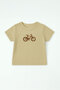 Baby Boy Suit Bicycle Embroidered 2-Piece Suit - 3
