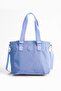 Women's 4-Eye Waterproof Parachute Fabric Adjustable Cross Strap Hand and Shoulder Bag