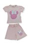 Baby Girl Printed Bottom Top 2 Piece Set