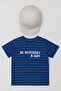 Boys' hat set with linen trousers 3-piece set - 3
