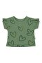 Baby Girl Set Sequin Heart Printed 2-Piece Set - 3