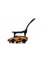 Lamborghini Ride on Push Car Walking Toy Stroller with USB Port-Orange - 7