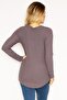 Women's Large Size Lilac Lycra Camisole Blouse 65n35177 - 3