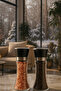 2 Pieces Adjustable Thickness and Fineness Black Pepper Salt Grinder Mill Salt Shaker