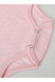 5-Piece Baby Jacquard Bodysuit, Breathable Snap-On Bodysuit with Straps, 100% Organic Cotton - 4