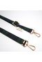 iPhone 14 Pro Max Plaid Phone Strap and Strap Phone Case Dark Green Plaid Gold - 3