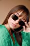 Viva Gold Green Sunglasses - 2
