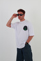 Mighty Fall-Oversize T-Shirt |   Back Printed – Minimal Chest Patterned Unisex Tshirt - 5