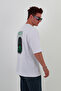 Mighty Fall-Oversize T-Shirt |   Back Printed – Minimal Chest Patterned Unisex Tshirt - 8