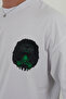 Mighty Fall-Oversize T-Shirt |   Back Printed – Minimal Chest Patterned Unisex Tshirt - 7