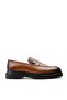 Genuine Leather Tan Color Loafer Men's Shoes