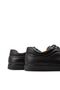 Genuine Leather Black Sneaker Men's Shoes - 6