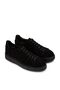 Genuine Suede Black Men's Sneaker Shoes - 2