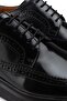 Genuine Leather Black Comfort Casual Men's Shoes - 7