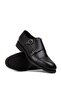 Genuine Leather Double Buckle Black Men's Classic Shoes - 3