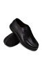 Genuine Leather Black Men's Casual Shoes - 3