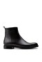 Genuine Leather Black Chelsea Men's Boots