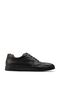 Genuine Leather Black Sneaker Men's Shoes