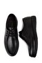 Genuine Leather Black Men's Casual Shoes - 4