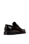 Genuine Leather Claret Red Men's Loafers - 2