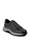 Genuine Leather Gray Men's Sneakers - 6