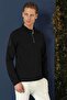 Swt 012 Swea Slim Fit Navy Blue Sports Sweatshirt No. 47